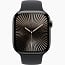 Apple Watch Series 10 42mm GPS Slate Titanium Case with Black Sport Band S/M (MWXG3) - фото 5