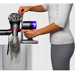 Пылесос Dyson V8 Absolute (SV25) EU 2022, silver/yellow - фото 9