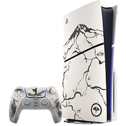 Игровая приставка Sony PlayStation 5 Slim, с дисководом, 1000 ГБ SSD, Ghost of Yotei Black Limited Edition - фото 1