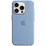 Чехол-накладка iPhone 15 Pro Silicone Case with MagSafe - Winter Blue (MT1L3) - фото 9