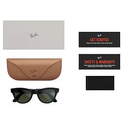 Умные очки Ray-Ban (Gen 2) Skyler Shiny Black / Transition Graphite Green, 150 - 52 Size - фото 7