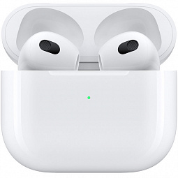 Беспроводные наушники Apple AirPods 3 Lightning Charging Case, белый - фото 4