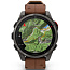 Умные часы Garmin FENIX 8 Pro 47mm Amoled Sapphire Carbon Grey DLC Titanium with Chestnut Leather Band (010-03198-40) - фото 17