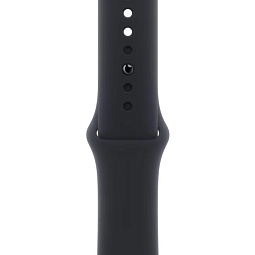Apple Watch Series 9 GPS 41mm Aluminum Case with Sport Band S/M, Midnight (Тёмная ночь), MR8W3LW/A - фото 5