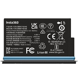 Аккумулятор Insta360 X5 Battery - фото 1