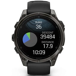 Умные часы Garmin Fenix 8 47mm AMOLED Sapphire Titanium Carbon Gray (010-02904-20) - фото 6