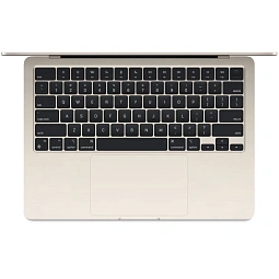 15.3" Ноутбук Apple MacBook Air 15 2024 2880x1864, Apple M3, RAM 24 ГБ, SSD 512 ГБ, 8C CPU/10C GPU, macOS, Starlight (MC9K4) - фото 2
