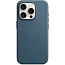 Чехол-накладка iPhone 15 Pro FineWoven Case with MagSafe - Pacific Blue (MT4Q3) - фото 9