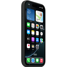 Чехол-накладка iPhone 16 Pro Silicone Case with MagSafe - Black (MYYJ3) - фото 5