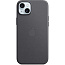 Чехол-накладка iPhone 15 Plus FineWoven Case with MagSafe - Black (MT423) - фото 6