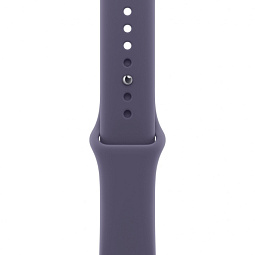 Apple Watch Series 11 46mm GPS Aluminum Case with Sport Band M/L, Silver/Purple Fog, MEVA4 - фото 3