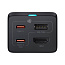 Блок питания сетевой Baseus Gan5 Pro Desktop Fast Charger 1U+2C+HDMI 67W with 1.5m power cord EU с кабелем Type-C to Type-C 100W (20V/5A) 1m (CCGP110201) - фото 13