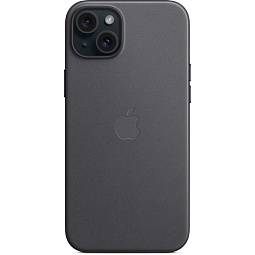 Чехол-накладка iPhone 15 Plus FineWoven Case with MagSafe - Black (MT423) - фото 3
