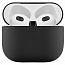 Чехол для AirPods 3 силиконовый ультра-тонкий Black - фото 6