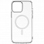 Чехол-накладка Hoco для iPhone 14 Plus 6.7 силиконовая прозрачная с MagSafe - фото 7