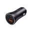 Автомобильное зарядное устройство Baseus Golden Contactor Max Dual Fast Charger Car Charger U+C 60W - фото 5