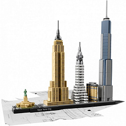 Конструктор LEGO Architecture 21028 Нью-Йорк - фото 1