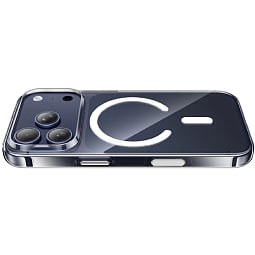 Чехол-накладка Hoco AS4 для iPhone 17 Pro 6.3 силиконовая прозрачная с MagSafe - фото 3