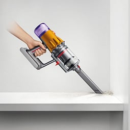 Пылесос Dyson V12 Detect Slim Absolute (SV30) EU, yellow/nickel - фото 8