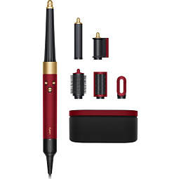 Фен-стайлер Dyson HS08 Airwrap ID Complete Long, Red Velvet/Gold (Красный бархат/золото) EU - фото 1
