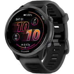 Умные часы Garmin Forerunner 570 47mm Slate Grey Aluminium with Translucent Black/Black Band (010-02971-00) - фото 1