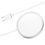 Беспроводное зарядное устройство MagSafe COTECi CS5702 MagSafe Charger с Кабелем Type-C, 15W, silver - фото 8