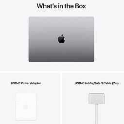 Apple MacBook Pro 16" M1 Pro, 10C CPU, 16C GPU, 32GB, 512GB SSD (Z14V0008D) Серый Космос - фото 5