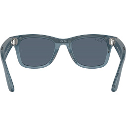 Умные очки Ray-Ban Meta Wayfarer Matte Jeans Polar Dusty Blue, 150 - 50 Size - фото 5