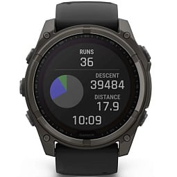 Умные часы Garmin FENIX 8 51mm Solar Sapphire Titanium Carbon Gray, DLC (010-02907-10) - фото 5