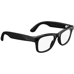 Умные очки Ray-Ban Meta Wayfarer Shiny Black Clear, 155 - 53 Size (L) - фото 2