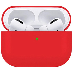 Чехол силиконовый для AirPods Pro 2 Красный - фото 1