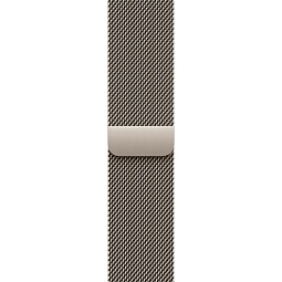 Apple Watch Series 11 46mm Titanium Case with Milanese Loop M/L, Natural (MFD04) - фото 3