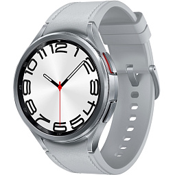 Умные часы Samsung Galaxy Watch6 Classic 47 мм Wi-Fi, silver - фото 1