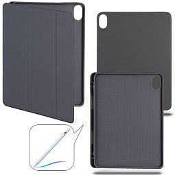 Чехол книжка Smart Case для iPad Air 11 (2024) Темно-серый с отделением для Pencil - фото 1