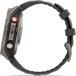 Умные часы Garmin Fenix 8 Pro 47mm AMOLED Sapphire Titanium with Graphite/Black Silicone Band (010-03198-10) - фото 6