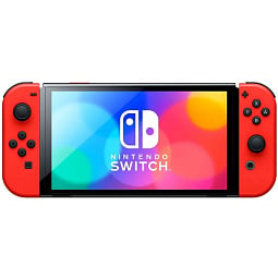 Игровая приставка Nintendo Switch OLED 64 ГБ Mario Red Edition - фото 1