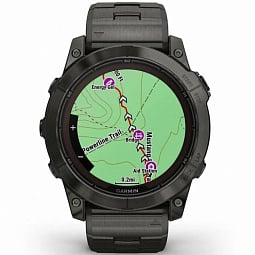 Умные часы Garmin FENIX 7X PRO Sapphire Solar Edition титановый угольно-серый корпус с титановым браслетом (010-02778-30) - фото 8