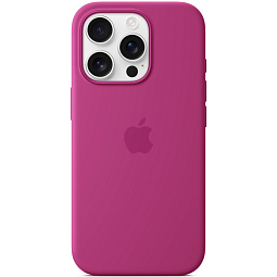 Чехол-накладка iPhone 16 Pro Silicone Case with MagSafe - Fuchsia (MYYN3) - фото 3