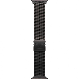 Apple Watch Ultra 3 (2025) 49mm Black Titanium Case with Black Titanium Milanese Loop M, MF1Q4 - фото 3