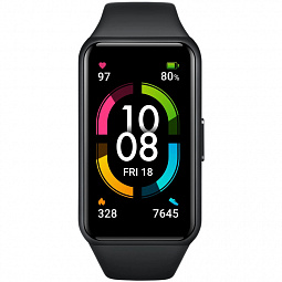 Умные часы HONOR Band 6, черный метеорит - фото 2