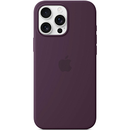 Чехол-накладка iPhone 16 Pro Max Silicone Case with MagSafe - Plum (MYYW3) - фото 3
