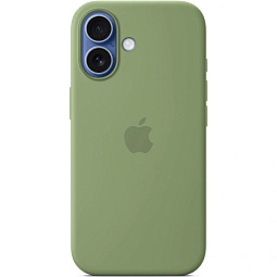 Чехол-накладка iPhone 17 Silicone Case with MagSafe - Light Moss (MGEX4) - фото 4
