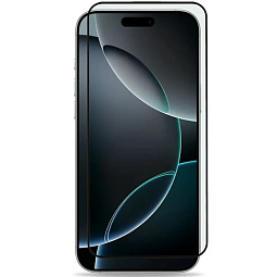 Защитное стекло Remax для iPhone 16 Pro Max 3D Black - фото 2