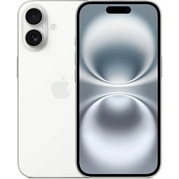Apple iPhone 16 256GB, White (белый) (Dual Sim) - фото 1