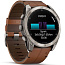 Умные часы Garmin FENIX 8 51mm Amoled Sapphire Titanium Graphite with Chestnut Leather Band (010-02905-40) - фото 32