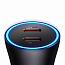 Автомобильное зарядное устройство Baseus Golden Contactor Pro Dual Fast Charger Car Charger C+C 40W, серый - фото 11