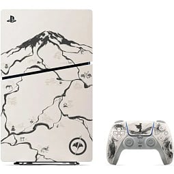 Игровая приставка Sony PlayStation 5 Slim, с дисководом, 1000 ГБ SSD, Ghost of Yotei Black Limited Edition - фото 3