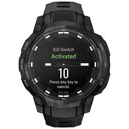 Умные часы Garmin Instinct Crossover Amoled Tactical Edition Black (010-03398-02) - фото 3
