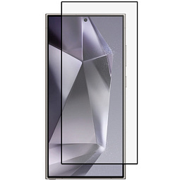Защитное стекло для Samsung Galaxy S24 Ultra 3D Black - фото 1