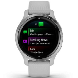 Умные часы Garmin VENU 2S, серебристый (010-02429-12) - фото 3